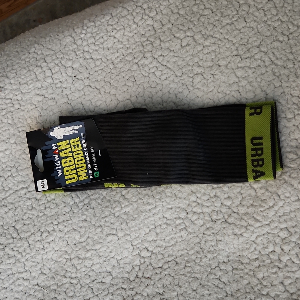 Wigwam Urban Mudder Performance Crew Socks